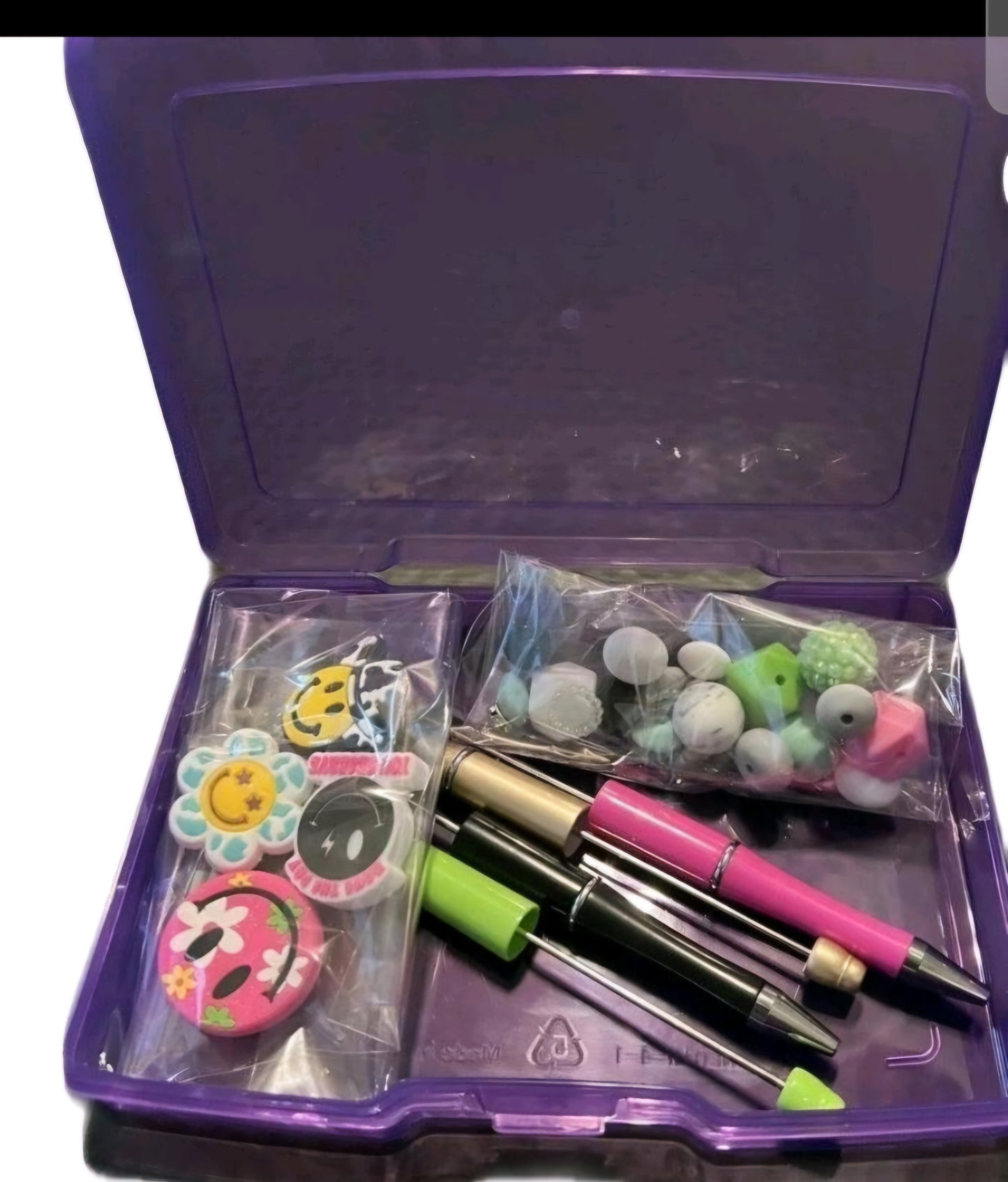 Build Your Own Pen Kit - Limited Time Only with Assorted Craft Supplies in Storage Box