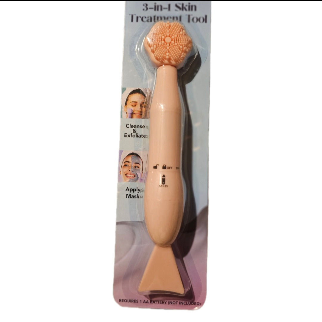 3- in-1 skin treatment tool ( Pink)