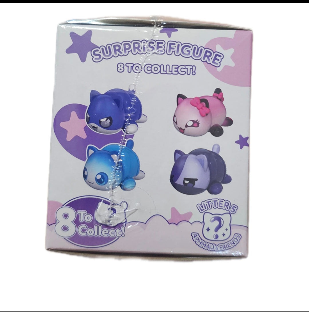 APHMAU Mystery MeeMeows Surprise Figure - 1 Set for Ages 3+ with Collectible Cat Characters