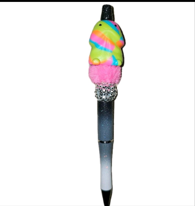 Regular Customized Richard Beaded Pens with Colorful Bead Design and Unique Bead Embellishment