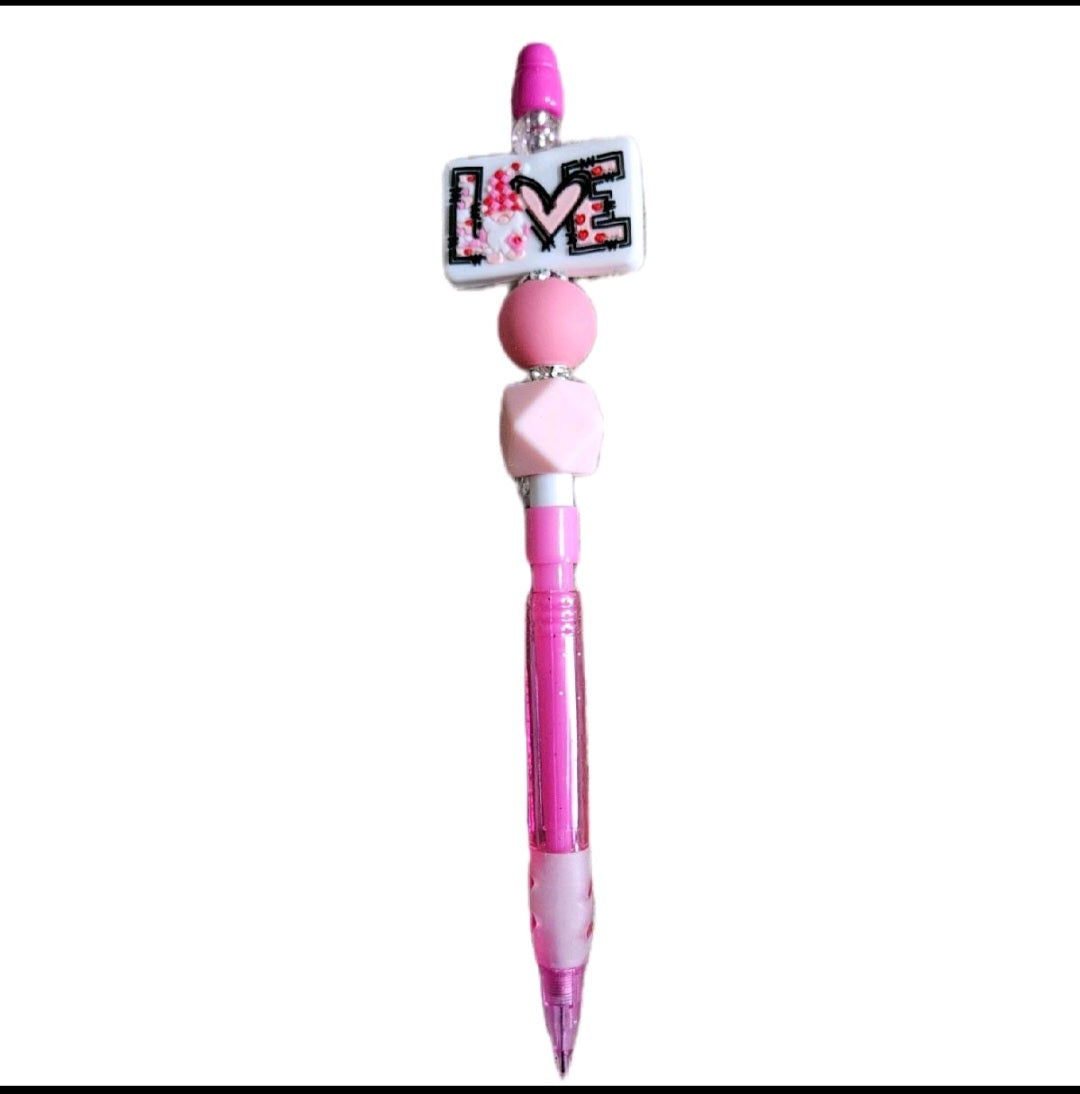 Customize Your Own Lead Pencil with Colorful Beads, Ideal for Personalization