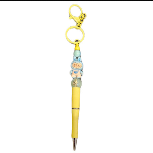 Basic not fancy Beadable keychain pen. Comes in all different colors
