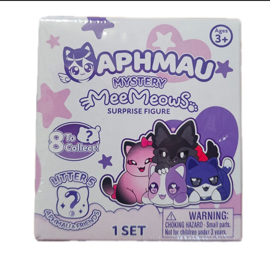 APHMAU Mystery MeeMeows Surprise Figure - 1 Set for Ages 3+ with Collectible Cat Characters
