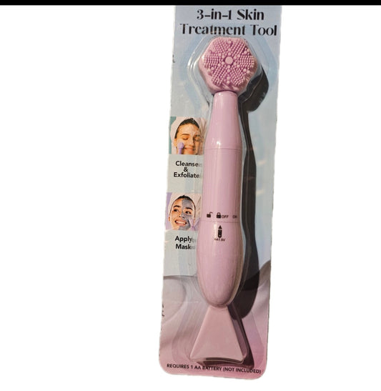3- in-1 skin treatment tool ( Purple)