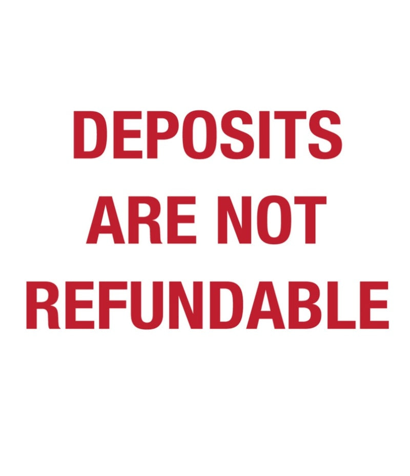 Pre order "Deposit"
