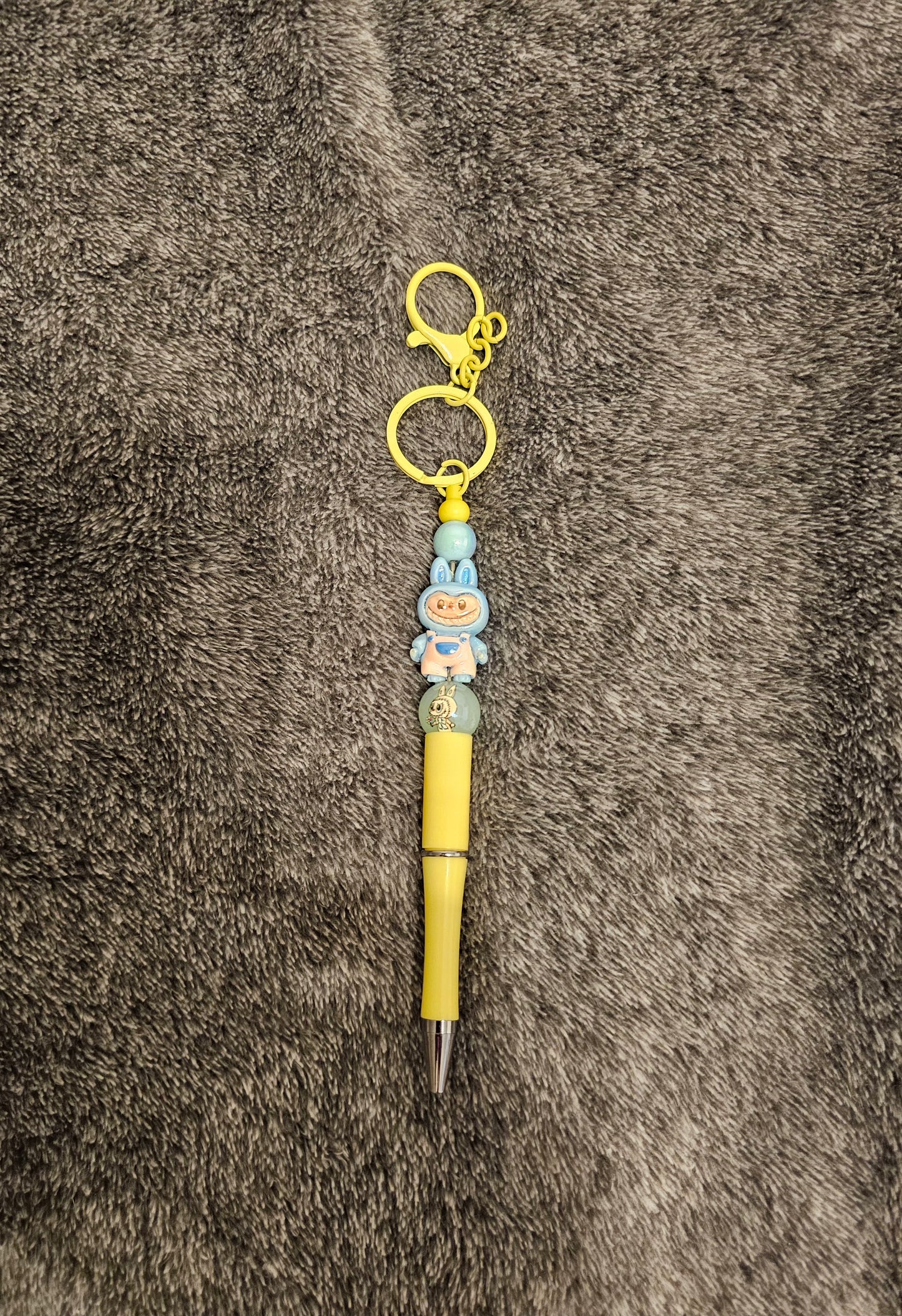 Basic not fancy Beadable keychain pen. Comes in all different colors