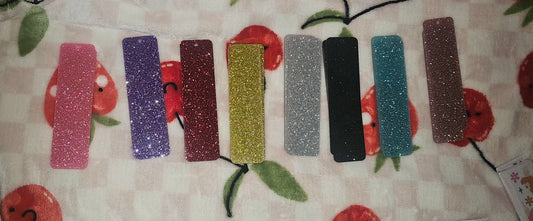 Customizable Colored Glittered Acrylic Bookmark with Transfer and Tassel Featuring Adorable Designs for Personalized Reading Experience