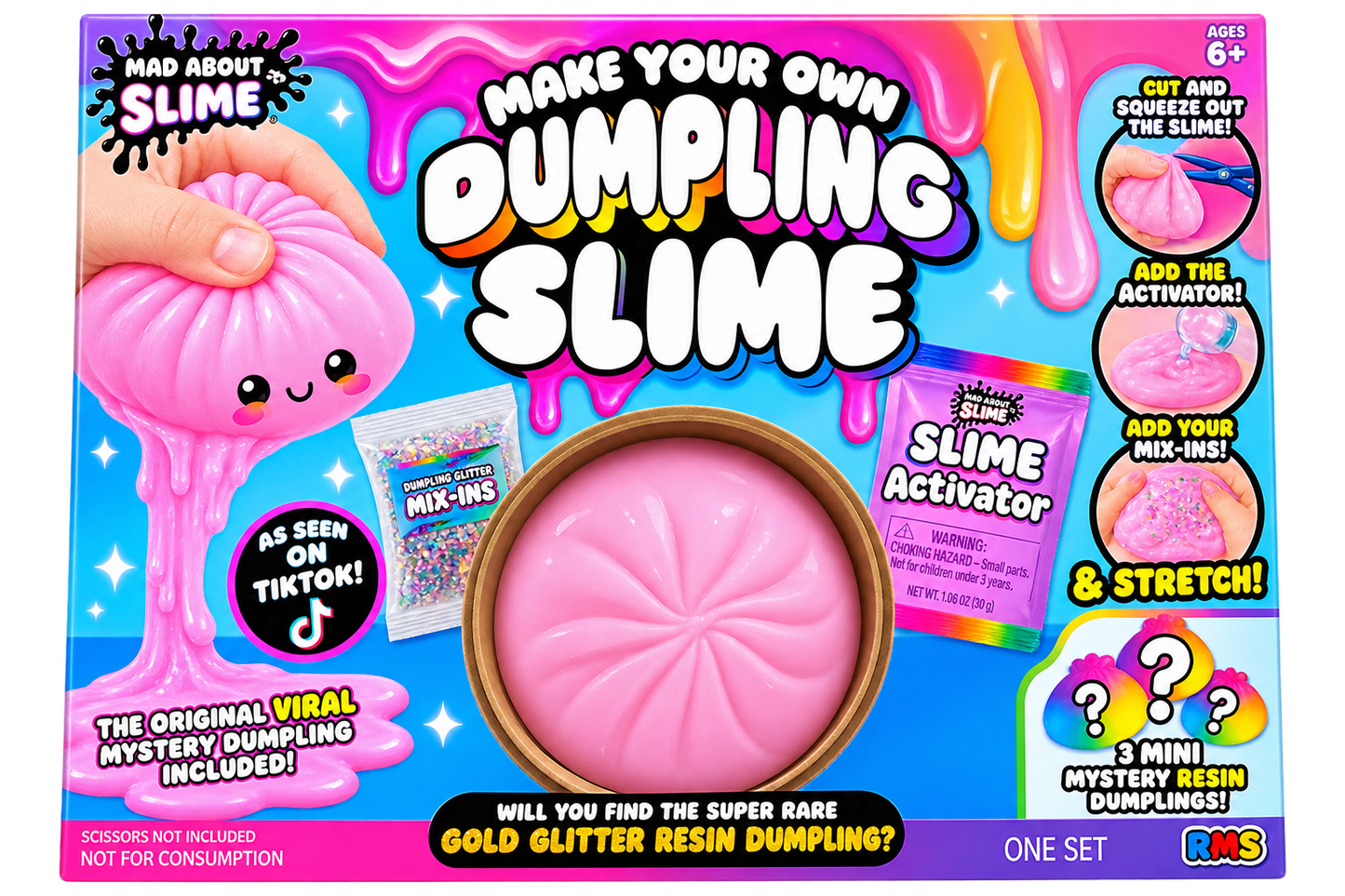 Viral new RMS dumpling slime kit