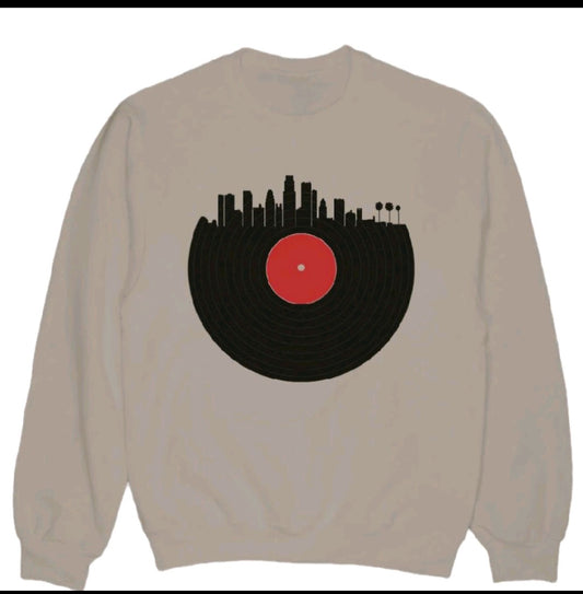 100% Cotton Vinyl Graphic Crewneck Sweatshirt Unisex Sizes Small-XLarge Color Varies on Size and Style.